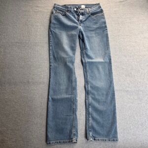 Levis 505 Lower Rise Straight Leg Jeans Womens 6MIS Medium Wash Blue Denim 5505